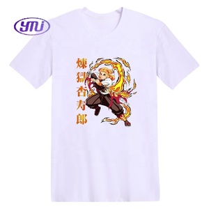 Costume Sexy da Uomo in Cotone Taglie Forti T-shirt con Logo Demon Slayer Kimetsu No <span class=keywords><strong>Yaiba</strong></span> - Product Image 2