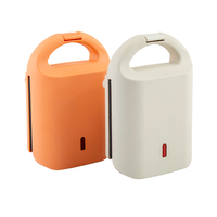 Grille-pain portable pour sandwichs, antiadhésif, à chauffage uniforme, facile à démouler, froid au toucher, idéal pour les dortoirs étudiants