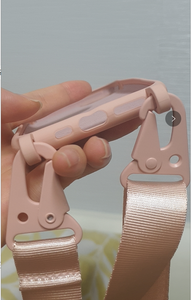 2021 nouveau design silicone <span class=keywords><strong>collier</strong></span> bandoulière <span class=keywords><strong>coque</strong></span> de téléphone avec sangle Csse avec étui en corde pour iphone12 étui pour <span class=keywords><strong>samsung</strong></span> <span class=keywords><strong>s20</strong></span> - Product Image 2
