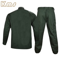 Uniforme Tactique KMS Sergé Vêtements d'Entraînement Extérieur Vert Combat Uniforme Tactique de Combat Français pour Hommes