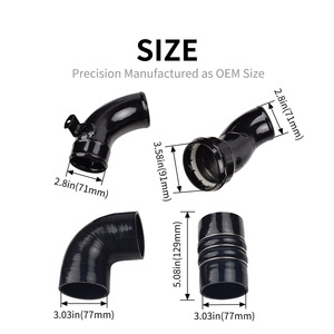 ท่ออินเตอร์คูลเลอร์ Dorman Turbo รุ่น 667-300 สำหรับ Ford 11-16 6.7L อัพเกรด - Product Image 3
