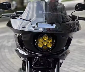 Xe Máy ST phong cách Câu lạc bộ phong cách đèn pha fairing cho Softail đường phố Bob thấp Rider 2018-2023 - Product Image 3