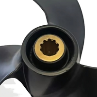 Hélice marine en titane haute performance 11 3 8X14 58100-95353-019 pour moteur hors-bord Suz Uki 40 60HP, pièces détachées pour bateau