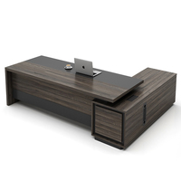 Meubles de bureau modernes et simples en panneaux de bois, chaise confortable de grande taille, table modulaire pour chef, armoire de rangement pour usage commercial et domestique