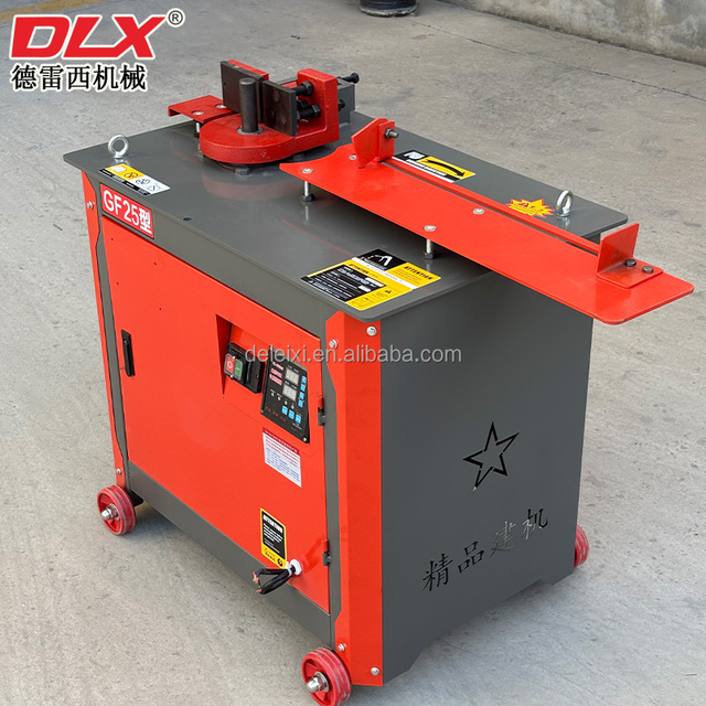 High Efficient Rebar Bending Machine for Diameter 6-32mm Steel bar Bender CNC Control 3KW Electric Motor Rebar Bending Machine