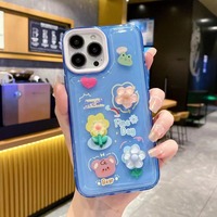 Coque de téléphone portable en TPU transparente multicolores, accessoires pour iPhone 12 13 14 15 16 17 18 Pro Max