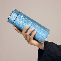 Fabricant de tasses thermos en titane à haut niveau d'apparence Voiture à double usage Camping en plein air Santé Bouilloire Thé Eau Flacons Premium