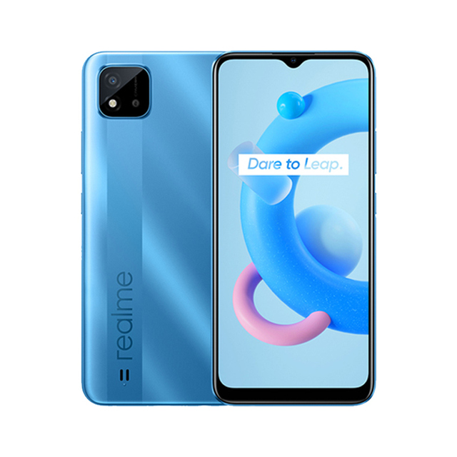 Realme C11 2021 6.5" HD+ Diaplay NFC 2GB 32GB 5000mAh OTG 4G Mobile Phone Global Version
