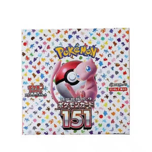100% Original - Pack <span class=keywords><strong>de</strong></span> boosters japonais <span class=keywords><strong>Pokémon</strong></span> 151 - Série Sword Shield - <span class=keywords><strong>Cartes</strong></span> holographiques - Jeu <span class=keywords><strong>de</strong></span> <span class=keywords><strong>cartes</strong></span> à collectionner - Emballage en boîte <span class=keywords><strong>de</strong></span> couleur - Product Image 4