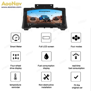 Écran numérique LCD de 13,1 pouces pour tableau de bord de voiture Ford F150 2009-2012, écran de vitesse, panneau d'instrument, affichage du compteur de vitesse virtuel - Product Image 6