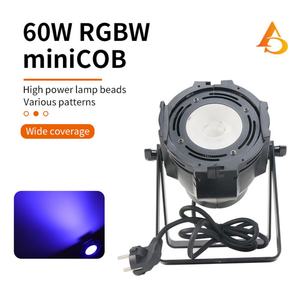 Precio al por mayor: Mini Foco Par COB de 60W, IP33, RGBW, DMX, para Escenario, Efecto Blinder - Product Image 3