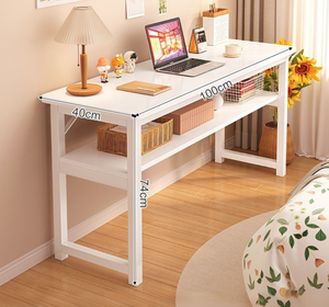 Table à ongles simple et double de style minimaliste moderne — Bureau de manucure professionnel pour salons de manucure, spas de beauté et studios à domicile - Product Image 4