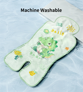 Tappetino Rinfrescante Ecologico e Traspirante per Passeggino 2024, Cuscino Fresco per Seggiolino <span class=keywords><strong>Auto</strong></span> Neonato per l'Estate - Product Image 6