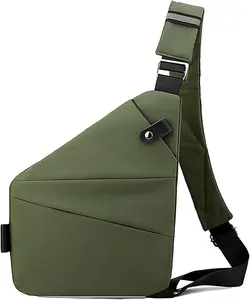 2024 New Design outdoor waterproof Casual Single Shoulder Bag Multi-function Anti-theft Chest Sling Bag Crossbody Bag For Men