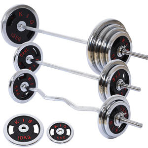 <span class=keywords><strong>Disque</strong></span> <span class=keywords><strong>de</strong></span> musculation antidérapant en acier écologique noir poli, robuste, pour entraînement <span class=keywords><strong>de</strong></span> force en salle <span class=keywords><strong>de</strong></span> sport personnalisée - Product Image 4