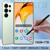 Smartphone 5G AI Original Galax S25 2025 16+1 To Octa Core 108MP Écran OLED 120Hz Charge Rapide 65W Double SIM Multilingue