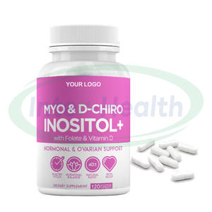 Ausreson OEM Myo-inositol Cápsulas Suplemento de fertilidad Mujeres Soporte Folato Multivitamínico Myo Inositol Cápsulas - Product Image 2