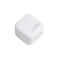 Chargeur Power Bank au Nitrure de Gallium PD 45W USB Type-C Double Port Charge Rapide QC 3.0 Prise Pliable Compatible 220V Ordinateur Portable Android