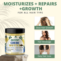 Beurre de Chebe en Gros pour la Croissance Capillaire, Beurre Capillaire pour Cheveux Naturels avec Soin Anti-Casse, Hydratation et Maintien de la Longueur
