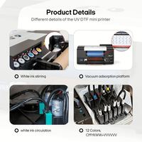 Imprimante d'autocollants numérique A3 UV DTF rouleau-à-rouleau nouvelle Procolored VF13 Pro avec garantie d'un an