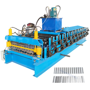 Double Layer Roll Forming Machines Iron <b>Sheet</b> Making Roof Panel Roll Trapezoid Corrugated Ibr Roof Roll Forming - Product Image 1
