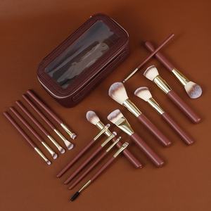 2025 tendance logo personnalisé multifonction maquillage pinceaux Kit 16 pièces haute qualité doux maïs soie Vegan luxe maquillage pinceau ensemble - Product Image 5