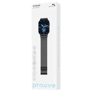 Proove Elysium Smart Watch Bt5.3 Outdoor Sport Touchscreen Intelligent Horloge Bloed Zuurstof Hartslag Voor Android Ios 2024 Nieuw