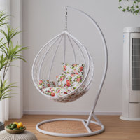 Nouveau design jardin Patio balcon chaise suspendue patio oeuf rotin extérieur balançoire chaise