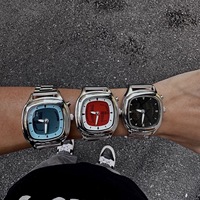 Reloj de Hombre de Moda Vintage Millennium, Ecológico, Moderno, de Nicho, Dinámico, Analógico, de Cuarzo, de Acero Inoxidable