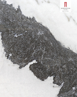 Carreaux de sol et de mur en porcelaine blanche Panda moderne de 1600x3200 mm, polis et émaillés, avec texture de pierre, antibactériens, antidérapants
