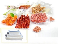 Groenten Fruit Vlees Vers Houden Platte Buis Plastic Verpakkingsmateriaal Nylon PE EVOH Vacuümzak voedsel