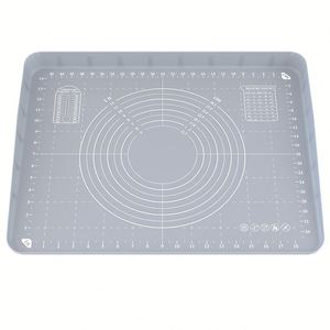 Silicone Thickened Kneading <b>Mat</b> Non-Slip Non-Stick Cutting Board <b>Rolling</b> <b>Mat</b> Scale Microwave Heat Insulation Baking <b>Mat</b> Manual - Product Image 3