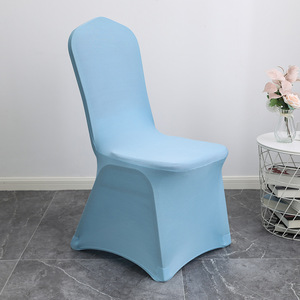 Wholesale Grey Spandex Dining Table Banquet <strong>Chair</strong> <strong>Cover</strong> of <strong>Chair</strong> Stretch Spandex Seat <strong>Covers</strong> for <strong>Chairs</strong> - Product Image 6