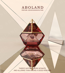 Flacon de parfum de luxe spécial 100 ml, forme unique, flacon de parfum vide, flacon de parfum en verre portable avec vaporisateur à sertir - Product Image 5