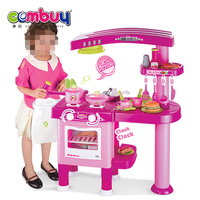 Ensemble de jeu de cuisine en plastique amusant pour enfants, jeu d'imitation pour 2 à 7 ans, certifié EN71