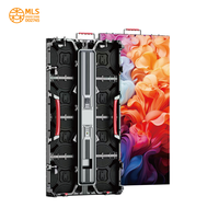 Panneau mural vidéo LED P2.9 GOB pour location intérieure, écran LED à service frontal à taux de rafraîchissement élevé pour scène de culte d'église
