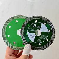 Disque de découpe diamanté 4, 4,5, 7, 14 pouces pour granit, marbre, béton, carrelage – Turbo segmenté à bord continu pour une coupe rapide