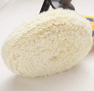 Tampons de polissage en laine double face de 8 pouces de haute qualité pour l'automobile et la marine, pour le décapage et le polissage des époxydiques, grain fin 400 - Product Image 5
