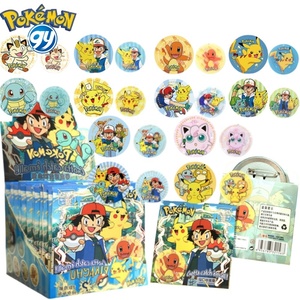 Pokmon Badge Anime dessin animé fer blanc jeu de jouets pour enfants Collection périphérique broche broche cadeau <span class=keywords><strong>Pikachu</strong></span> Charmander - Product Image 1