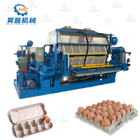 Machine automatique de mousse de polystyrène de récipient de nourriture de machine de plateau d'oeufs 6*8 pour l'application de carton remplissant des plateaux d'oeufs