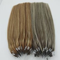 Ekstensi Rambut Bulu H6 6d H3 Grosir Pabrik Berkualitas Tinggi 100% Rambut Asli Virgin Cuticle Human Hair H Tips untuk Salon