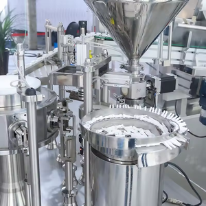 Machine de remplissage automatique liquide de gel de piston de seringue cosmétique de <span class=keywords><strong>sauce</strong></span> de miel de <span class=keywords><strong>p</strong></span>âte - Product Image 4