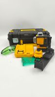 Niveaux laser rotatifs automatiques portables 4D 16 lignes, auto-nivelants, faisceau multifonctionnel à 360 degrés, niveaux laser à lignes croisées, 12v lithium