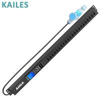 KAILES (KLS) Série K55 ZA PDU intelligent géré 200-240Vac 32A 22 prises brésiliennes pour armoire réseau à usage industriel