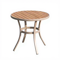 Table basse contemporaine moderne avec structure en aluminium, durable et écologique, meubles pour la maison