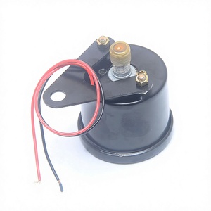 สำหรับมาตรวัดความเร็วรถจักรยานยนต์แบบดัดแปลง 12V แผงหน้าปัดโลหะสีดำสไตล์เรโทร สำหรับการปรับปรุงและอัปเกรด - Product Image 2