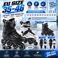 Patins à roulettes en ligne pour adultes à 4 roues, coque rigide, roues ABEC-9 en PU, patins à roulettes urbains pour hommes et femmes