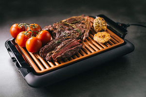 Anbolife 2025 Party Grill Indoor Tabletop <span class=keywords><strong>Raclette</strong></span> Grill Family Small Kitchen Appliance BBQ 8 Person Electric <span class=keywords><strong>Raclette</strong></span> Grill - Product Image 6