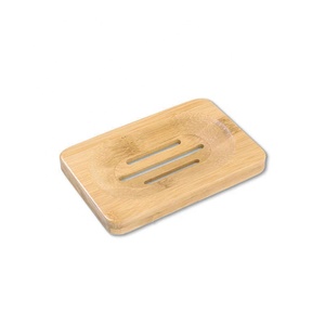 <span class=keywords><strong>Maison</strong></span> créative boîte à savon en bois salle de bain <span class=keywords><strong>bambou</strong></span> vidange <span class=keywords><strong>engrais</strong></span> porte-savon Non perforé vidange étagère de rangement - Product Image 2