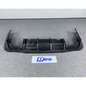 Diffuseur arrière en fibre de carbone de style SRT pour Dodge Challenger 2015-2023 - Product Image 3